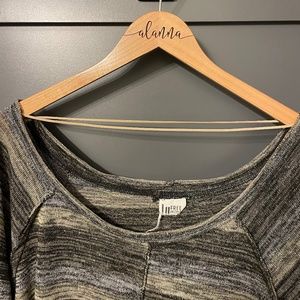 Free People Wide Neck Sweater